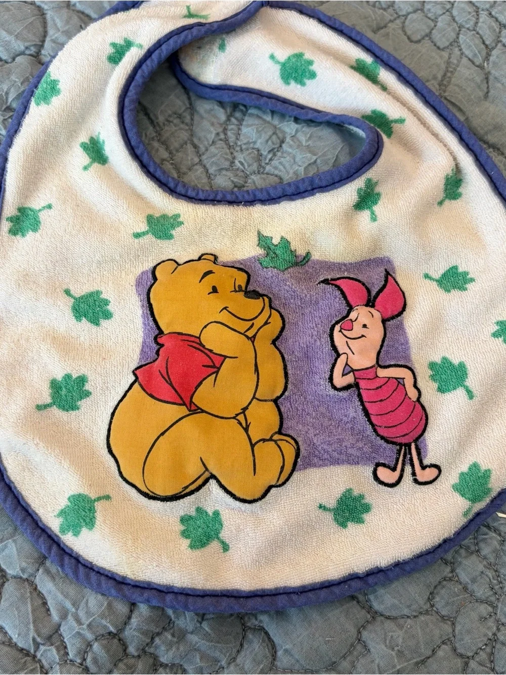 Vintage MULTIPLE Winnie the Pooh Bibs (6)